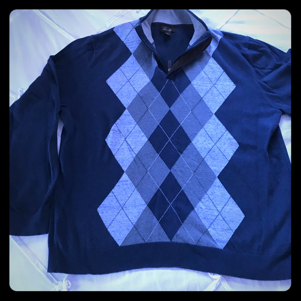 Argyle Pullover